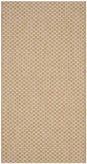 Safavieh Courtyard 8653 Power Loomed Indoor / Outdoor Rug Natural / Cream 10' x 10' Square