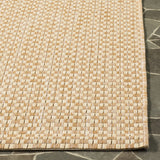 Safavieh Courtyard 8653 Power Loomed Indoor / Outdoor Rug Natural / Cream 10' x 10' Square