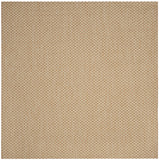 Safavieh Courtyard 8653 Power Loomed Indoor / Outdoor Rug Natural / Cream 10' x 10' Square