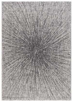 Safavieh Courtyard 8795 Power Loomed 88% Polypropylene, 12% Polyester Indoor / Outdoor Rug Grey / Black CY8795-37612-8