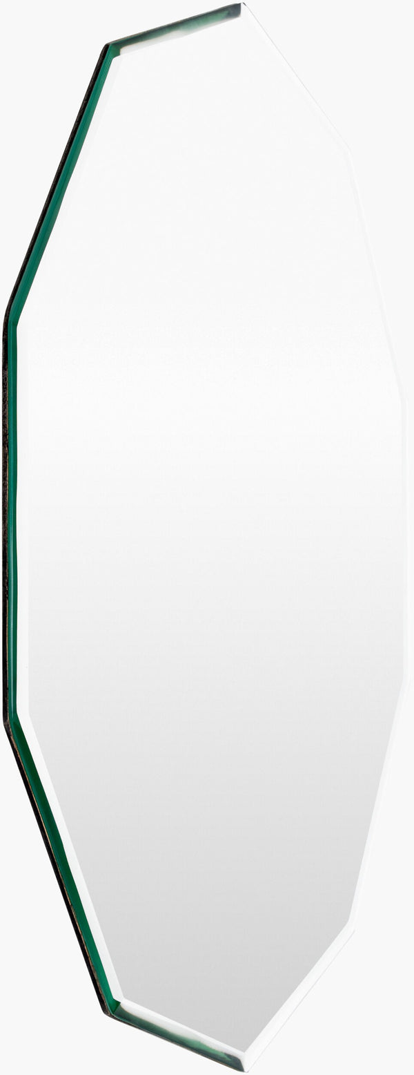 Surya Crystalline Minimalist Modern 15"H X 24"W Mirror – Elegant Design For Timeless Home Decor Style  Mirror Cya101-1524