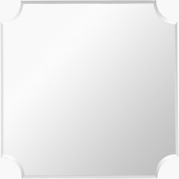 Surya Crystalline Minimalist Modern 15"H X 24"W Mirror – Elegant Design For Timeless Home Decor Style  Mirror Cya103-2424