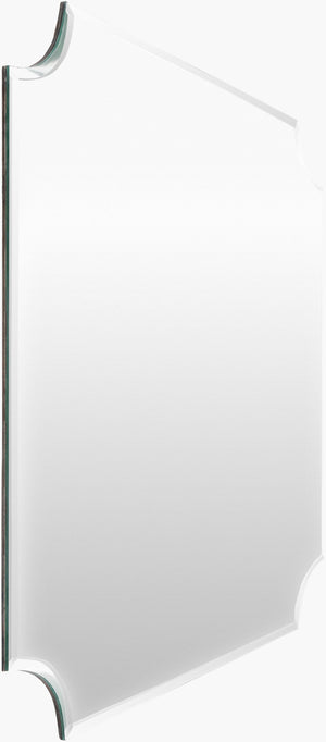 Surya Crystalline Minimalist Modern 15"H X 24"W Mirror – Elegant Design For Timeless Home Decor Style  Mirror Cya103-2424