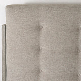 Bernhardt Foundations Upholstered Button Tufted King Panel Bed K1606