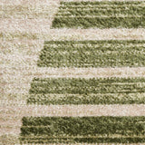 Nourison Astra Machine Washable ASW03 Machine Made Power-loomed Borderless Design Indoor Only Mid-Century Modern Scandinavian Rug Ivory Olive, Ivory Olive 100% Polyester 99446988508