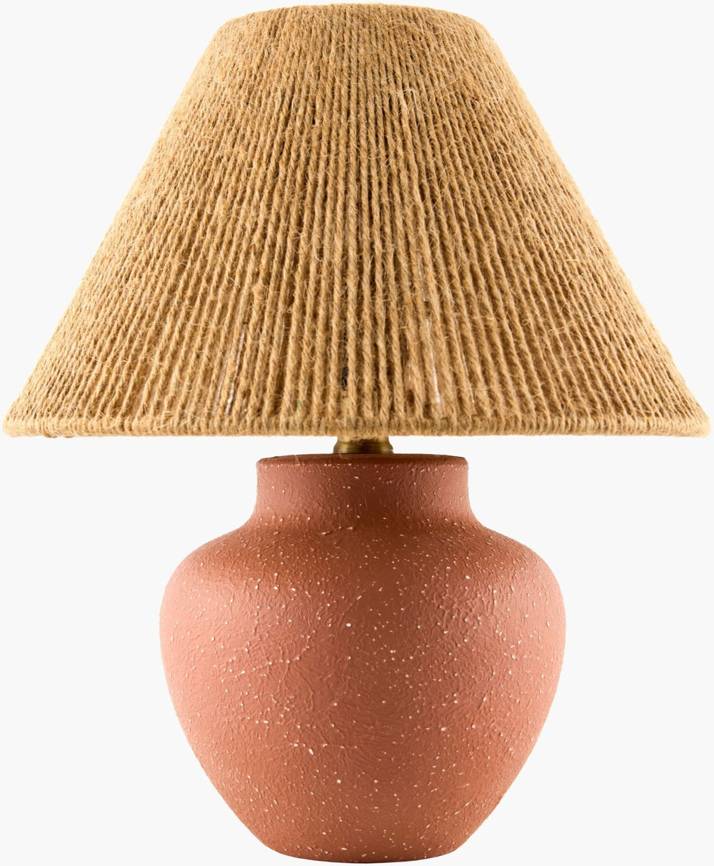 Livabliss Clayden Felt and Hemp Accent Lamp Arts and Crafts Style Warm Glow for Any Room CYDN-002