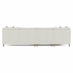 Bernhardt Bernhardt Mila 3-Piece Sectional With Left-Facing Chaise, Deep Plush Seating, Tapered Legs, Made-To-Order K1984