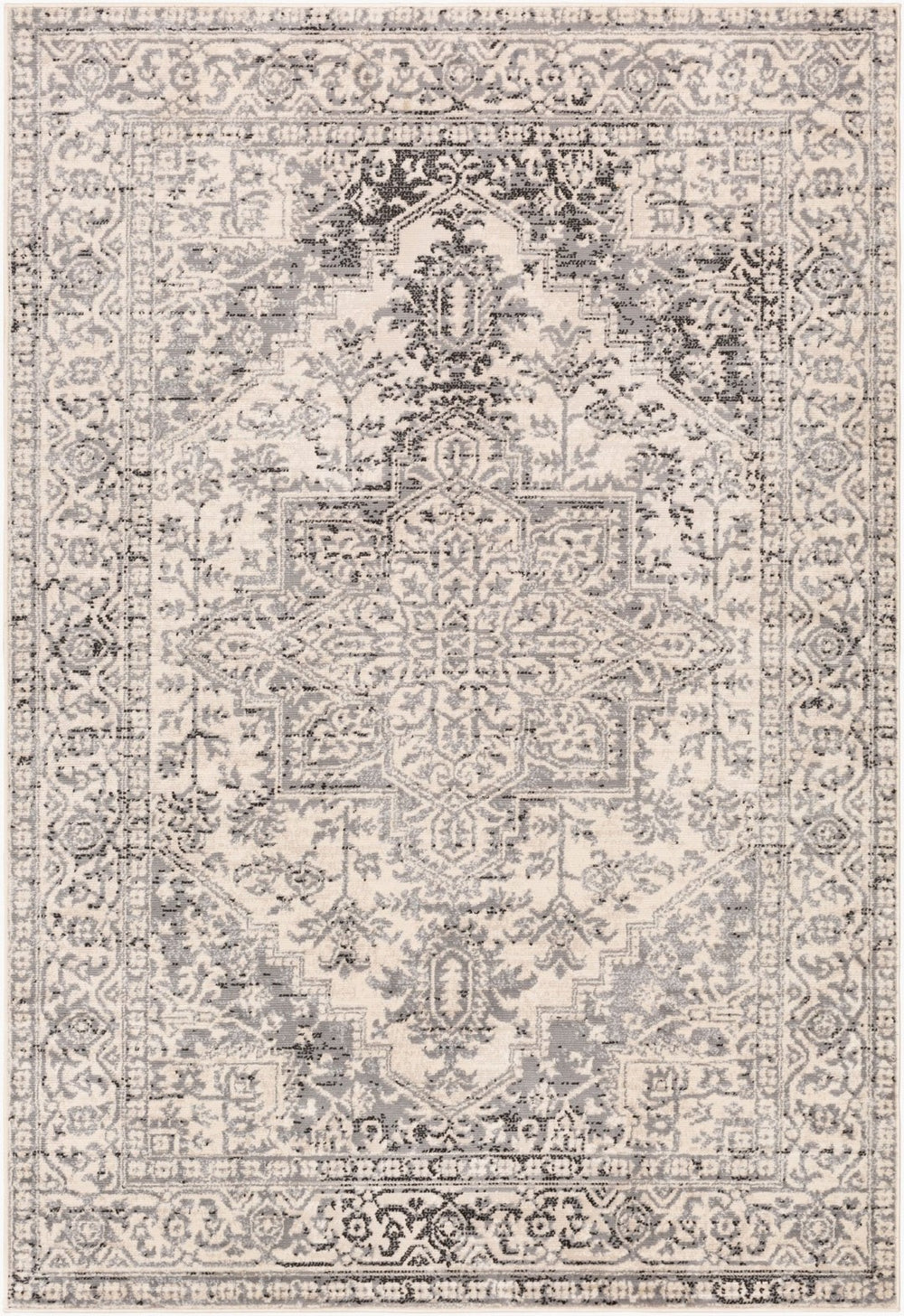 Livabliss City Light Geometric Area Rug Polypropylene Modern Living Room Machine Woven CYL2313-5373
