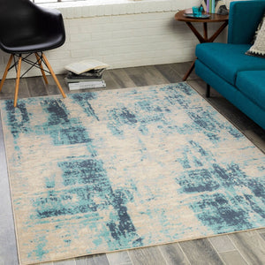 Livabliss City Light Collection Geometric Polypropylene Area Rug for Modern Living Spaces CYL2334-5373