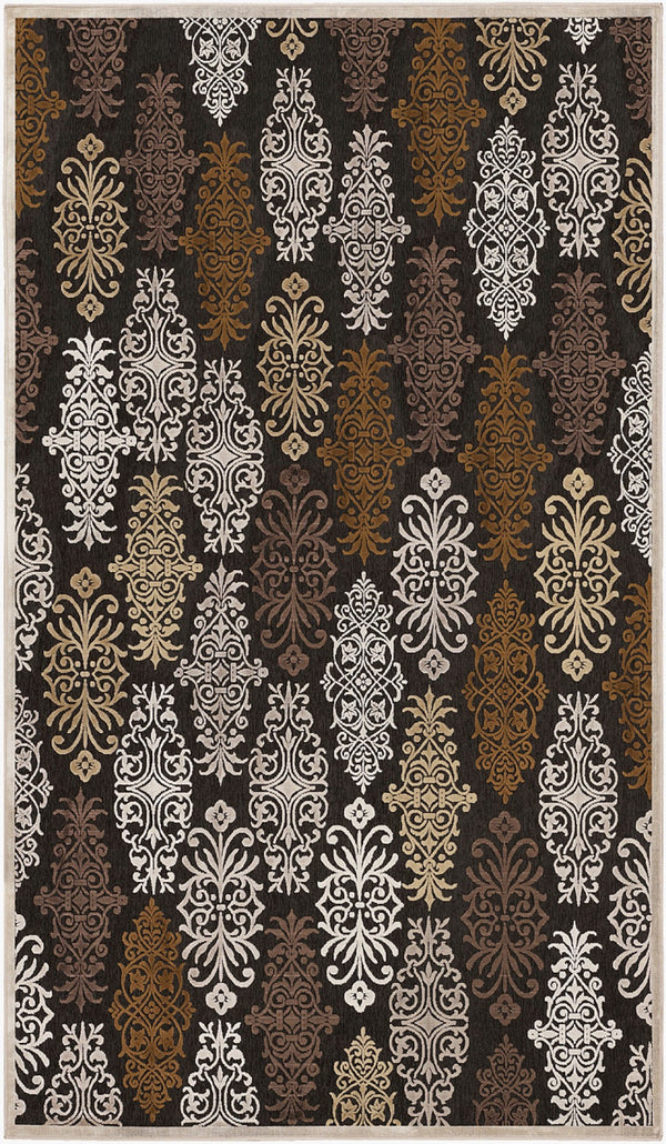 Surya Cynthia 2'6" X 7'10" Handmade Low Pile Rug – Durable, Elegant Viscose & Polyester For Modern Spaces  Viscose,Polyester Cyn3801-76106