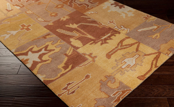 Surya Cypress Handmade 5' X 8' Wool Rug - Durable, Hand-knotted Indian Design For Timeless Elegance Light Gray Wool Cyp1003-811