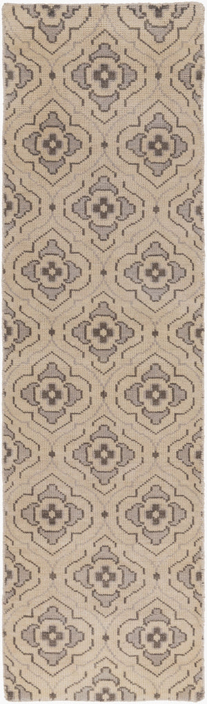 Surya Cypress Handmade 5' X 8' Wool Rug - Durable, Hand-knotted Indian Design For Timeless Elegance Light Beige Wool Cyp1014-268