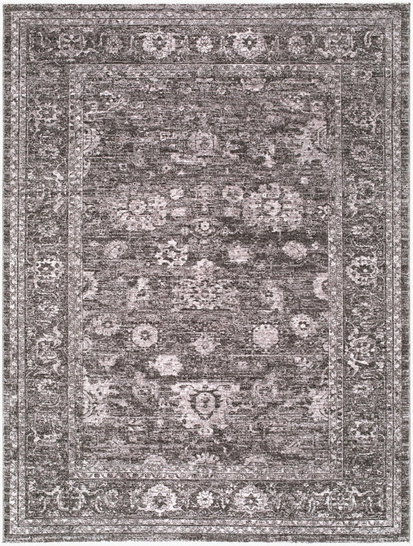 Livabliss Cyrus Traditional Turkish Area Rug Medium Pile Polyester Fringe Living Room Floor Medium Green, M 9' x 12' CYR2302-912