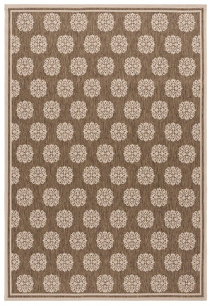 Safavieh Cys2018 Power Loomed Indoor / Outdoor Rug Brown / Beige CYS6002-232-5176