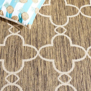 Safavieh Cys2018 Power Loomed Indoor / Outdoor Rug Toast CYS6756-232-8