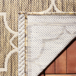 Safavieh Cys2018 Power Loomed Indoor / Outdoor Rug Toast CYS6756-232-8