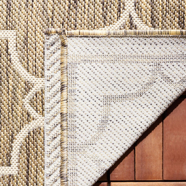 Safavieh Cys2018 Power Loomed Indoor / Outdoor Rug Toast CYS6756-232-8