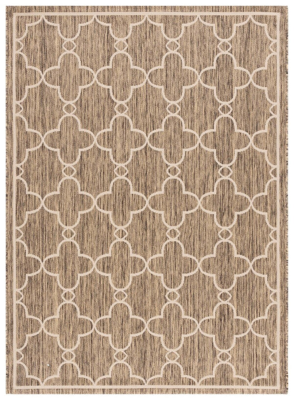 Safavieh Cys2018 Power Loomed Indoor / Outdoor Rug Toast CYS6756-232-8