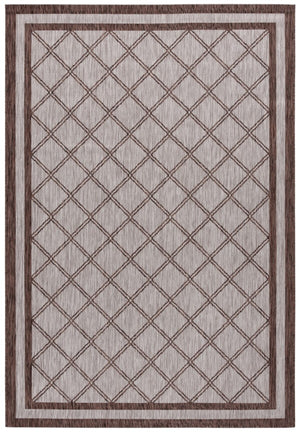 Safavieh Cys2018 Power Loomed Indoor / Outdoor Rug Beige / Brown CYS8003-363-57