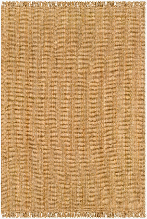 Livabliss Chunky Naturals Handwoven Jute Flatweave Area Rug for Bohemian Farmhouse Living Rooms Light Brown 7'6" x 10'6" CYT2300-76106