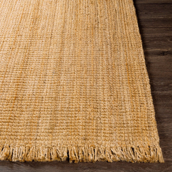 Livabliss Chunky Naturals Handwoven Jute Flatweave Area Rug for Bohemian Farmhouse Living Rooms Light Brown 5' x 7'6" CYT2300-576