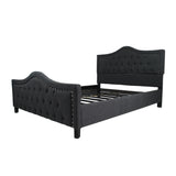 Christopher Knight Home® - Noble House - Virgil Fully Upholstered Queen Sized Bed