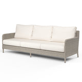 Manhattan Sofa in Linen Canvas w/ Self Welt SW3301-23-LCAN-STKIT Sunset West