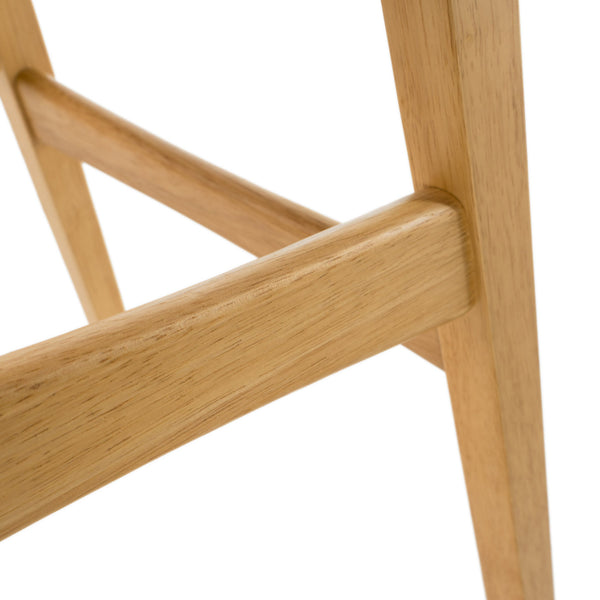 English Elm Christopher Knight Home® - BAR STOOL Stylish Fabric Seat with Small Backrest and Wood Finish, Supportive Comfort for Home Bar Green 58919.00FGTE