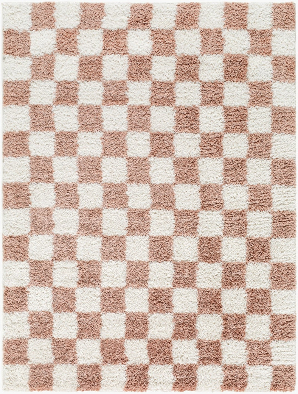 Livabliss Czechia Minimalist Runner Rug Plush Polypropylene Blend for Hallways and Entryways Dusty Pink, Ivo 6'7" x 9' CZE2300-679