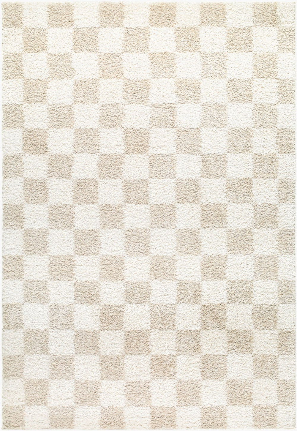 Livabliss Czechia Minimalist Runner Rug Plush Polypropylene Pile for Hallways and Entryways Ivory, White 2'7" x 7'3" CZE2306-2773