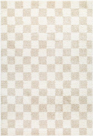 Livabliss Czechia Minimalist Runner Rug Plush Polypropylene Pile for Hallways and Entryways Ivory, White 2'7" x 7'3" CZE2306-2773