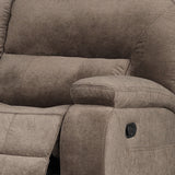 Parker House Chapman - Kona Manual Glider Reclining Sofa And Two Recliners Brown 94% Polyester,6% Nylon (W) Mcha-311-kon