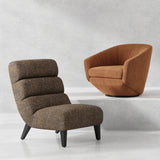 Parker Living The Twist - Elise Rust Swivel Chair - Set of 2 Elise Rust STWI#912S-2-ELRS Parker House