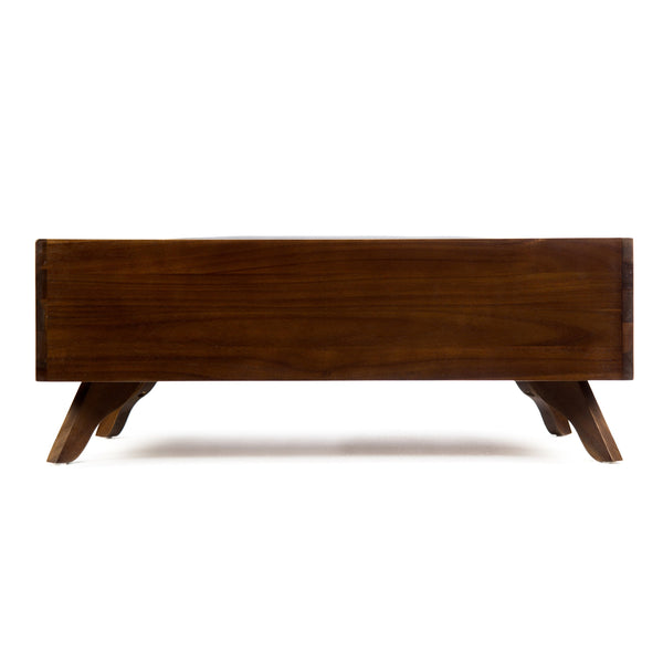 English Elm Christopher Knight Home® - SOLID Mid Century Acacia Wood Dog Bed with Water-Resistant Dark Grey Cushion, Durable Dark Oak Finish 61287.00