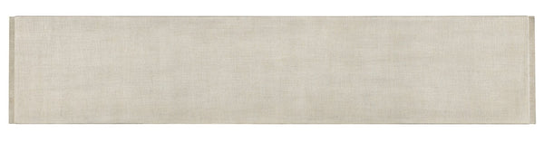 Hooker Furniture Modern Mood Console Table With Raffia Accents, Self-Closing Drawer, Oak Veneer Texture, Pewter Knobs Light Brown 6850-80451-80