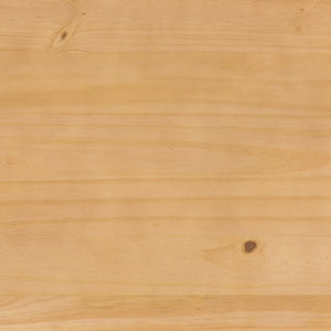 Isla Minimalist Queen Bed Frame - Sustainably Crafted Solid Pine Wood with Simple Boho Headboard