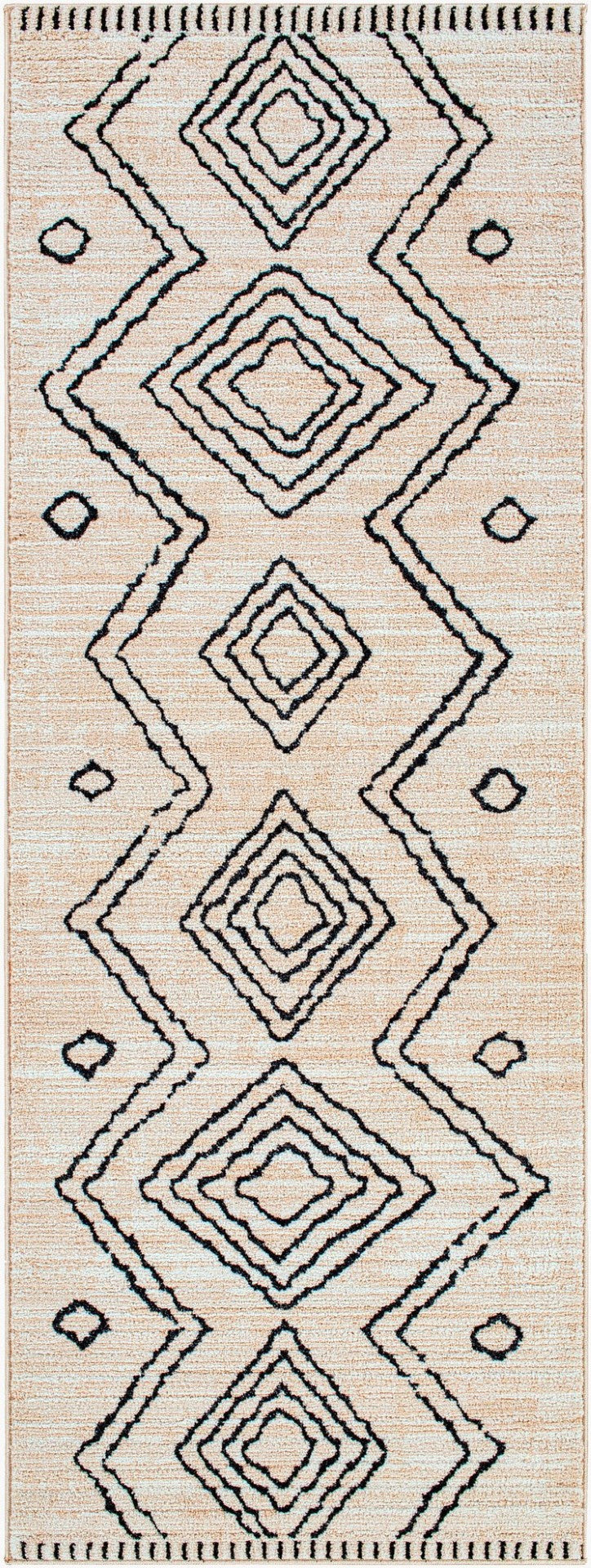 Livabliss Cozy Bohemian Global Runner Rug Turkish Woven Polyester for Hallways and Entryways CZY2304-2773