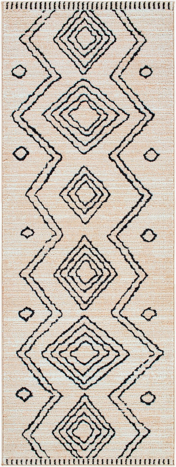 Livabliss Cozy Bohemian Global Runner Rug Turkish Woven Polyester for Hallways and Entryways CZY2304-2773