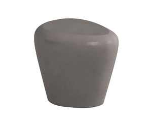 Sunpan CORVO Side Table - Stylish Grey Accent for Modern Interiors, Compact Design, Versatile & Durable Use 110704