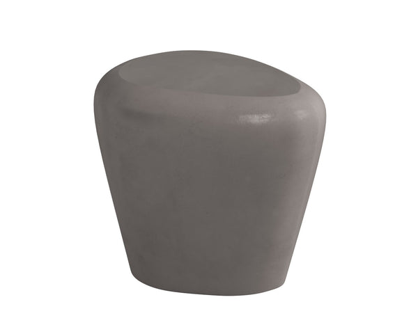 Sunpan CORVO Side Table - Stylish Grey Accent for Modern Interiors, Compact Design, Versatile & Durable Use 110704