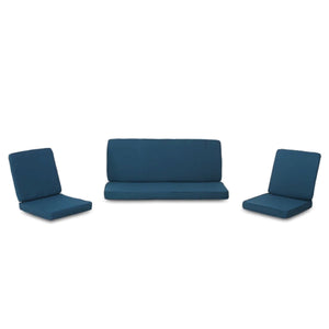 English Elm Christopher Knight Home® - Carolina Outdoor Cushion Set In Dark Teal - Comfort, Durability & Style For Chairs And Loveseat N775P270159T