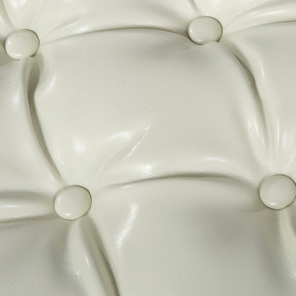 English Elm Christopher Knight Home® - Juliana Storage Ottoman – Elegant Ivory Pu Upholstered Accent With Hidden Storage For Any Room 57741.00IVY