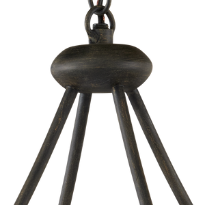 Circumstellar Disc Chandelier – Stunning Handmade Recycled Glass & Wrought Iron Light Fixture