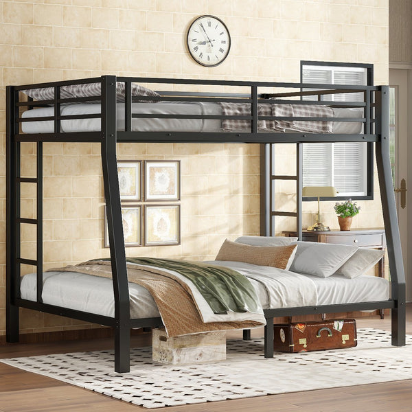 English Elm Twin Xl Solid Pine Loft Bed with Built-in Led Lighting and Storage Shelves W1580S00389