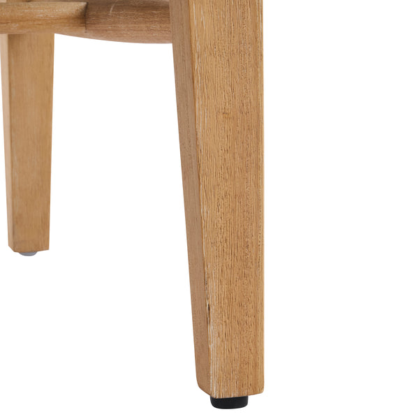 English Elm Christopher Knight Home® - Upholstered Dining Chairs Set Of 2 - Natural Cane Back & Rubberwood Legs For Modern Elegance N768P367152N