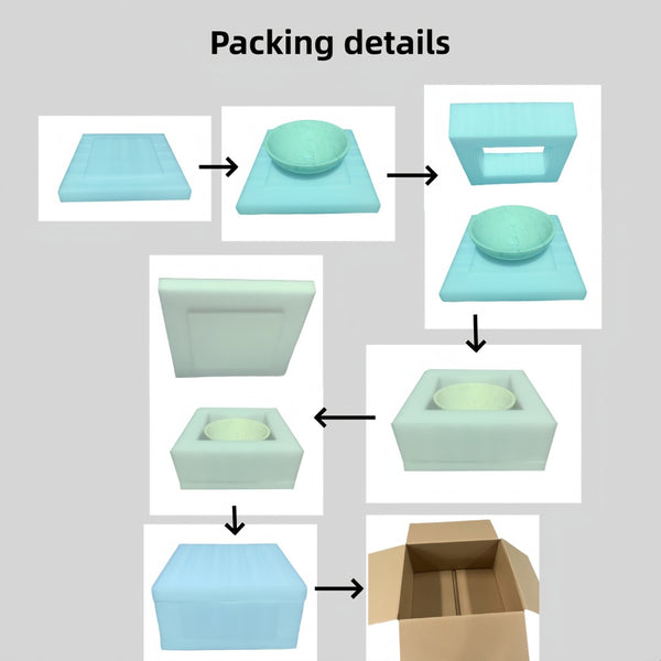 English Elm White Natural Marble Vessel Sink - Semi-Polished Elegance For Modern Bathrooms, 15.7" Diameter W1696P333277-GIGA