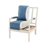 OSP Home Furnishings Kaylee Spindle Chair Indigo