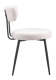 Blanca Dining Chair - Set of 2 Ivory 109738 Zuo Modern