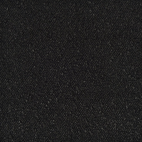 English Elm Freeman Bouclé Upholstered Armless Acrylic Chair with Channel-Tufted Comfort and Clear Modern Frame Black B062P299962