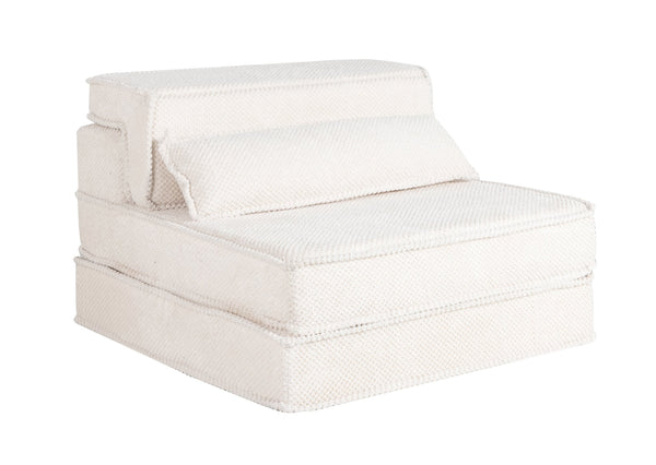 English Elm Compression Mahjong Sofa - Cozy Convertible Floor Bed With Memory Foam & Pillow For Versatile Living W3723P377148